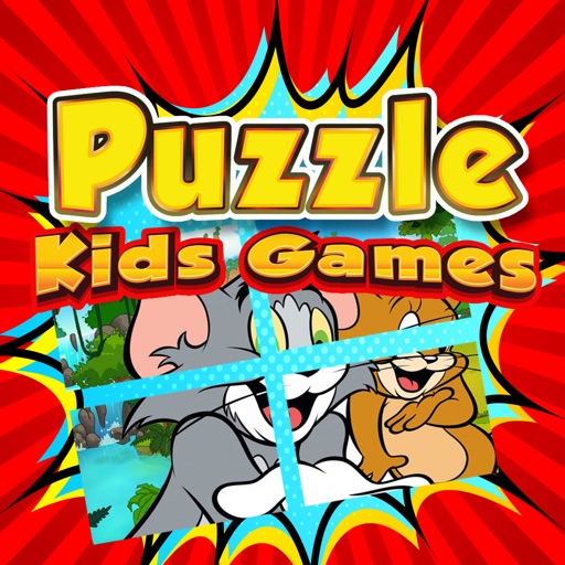 Puzzle Kids Games For Tom and Jerry Version icon