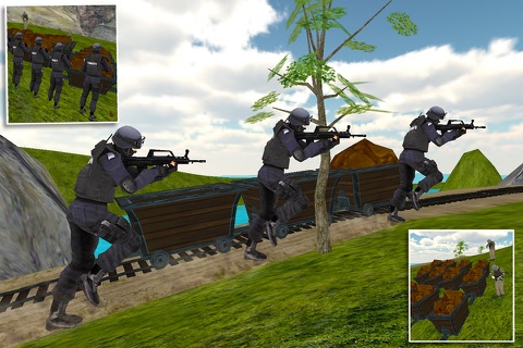 SWAT Team Mountain Sniper Shooter Strike Force 3D screenshot 4