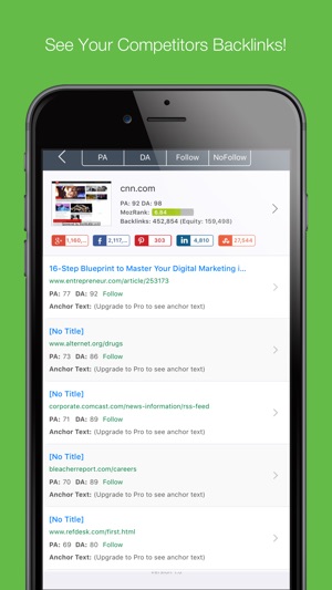 Backlink Tool - SEO Link Building Research & Analysis(圖1)-速報App