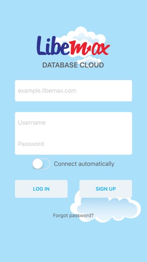 Libemax, Database online cloud