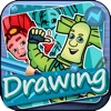 Drawing Desk The Fixies : Draw and Paint Cartoon on Coloring Book For Kids