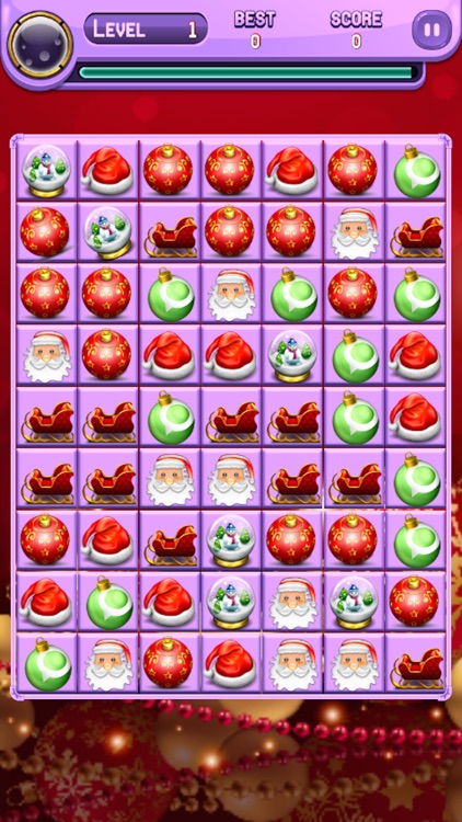 Santa Match 3 Match Free Addetive Game screenshot-3