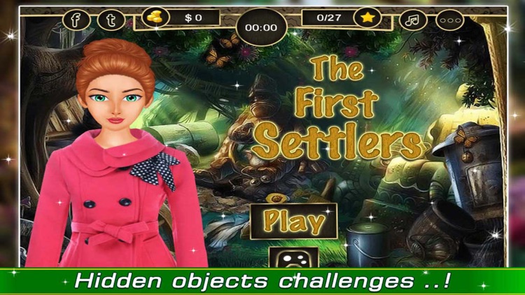 Find The Hidden Objects - The First Settlers