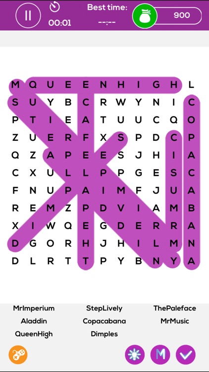 Search Movie Name Puzzles - Mega Word Search