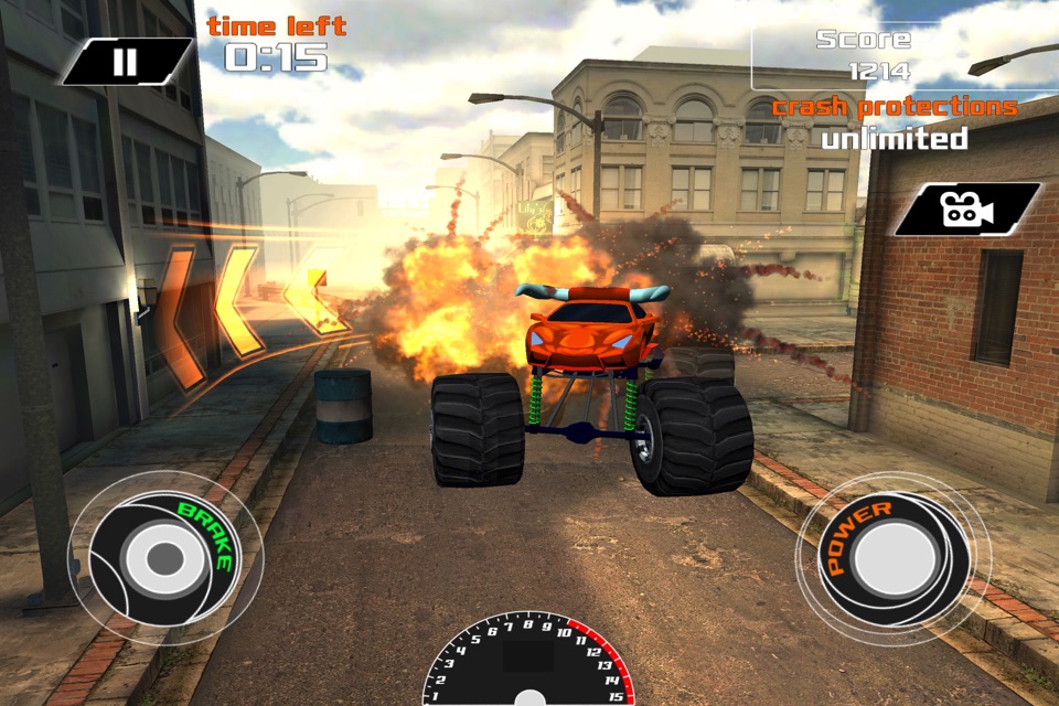3D Monster Truck City Rampage - Extreme Car Crushing Destruction & Racing Simulator FREE screenshot 3
