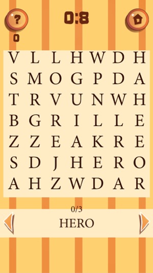 Word search: feelwords