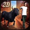 Crazy Angry Bull Attack 3D: Run Wild and Smash Cars