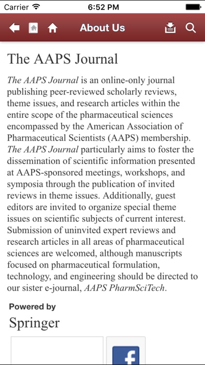 AAPS Journals