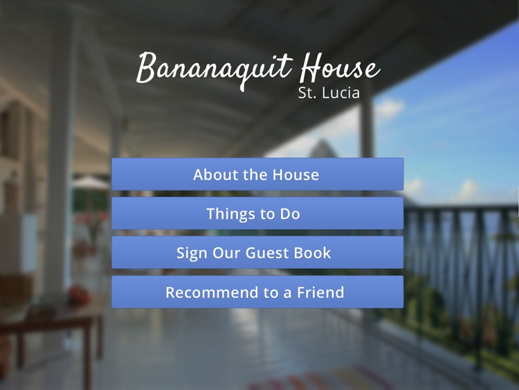 Bananaquit House
