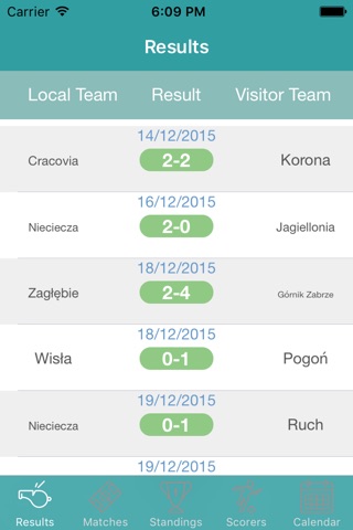 InfoLeague - Information for Polish First Division - Matches, Results, Standings and more screenshot 3