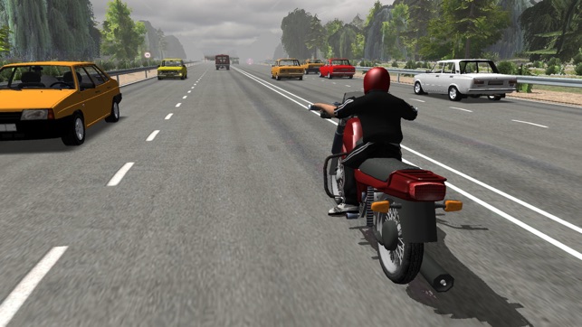 Russian Moto Traffic Rider 3D(圖1)-速報App