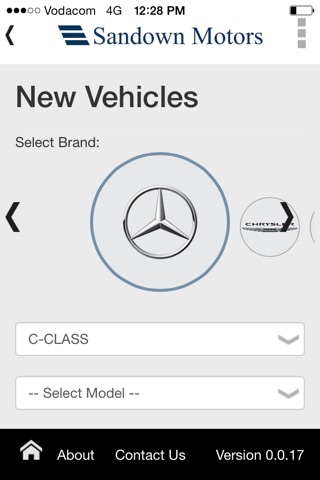 Sandown Motors Customer Application screenshot 3