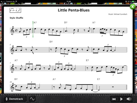 Play the Blues Saxophone 2 screenshot 4