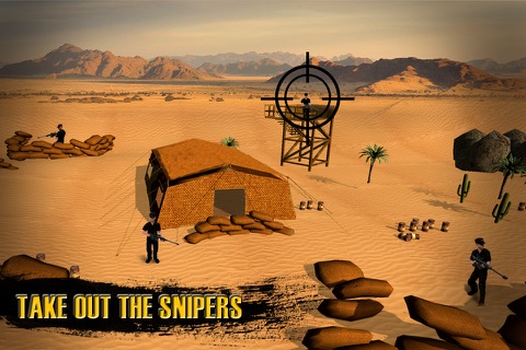 Police Sniper Border Escape screenshot 2