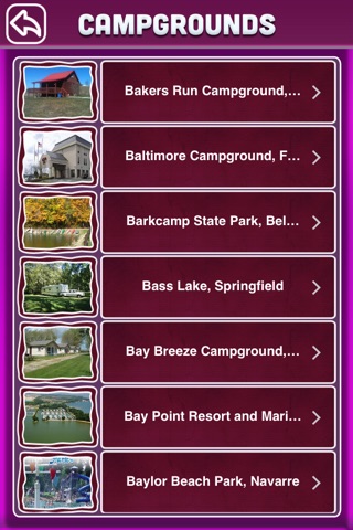 Ohio Campgrounds Offline Guide screenshot 2