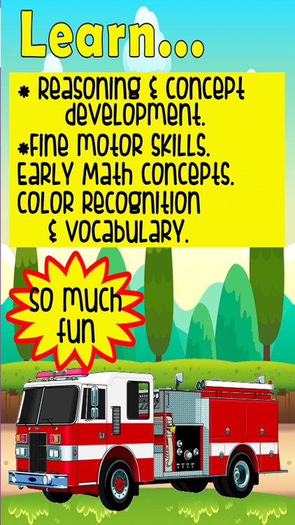 Fire Truck Games for Little Boys