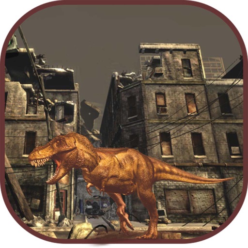 City Dino Attack 3D Icon