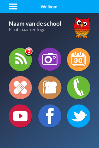 SchoolApp - De school app van HetSchoolvoorbeeld screenshot 3