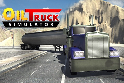 Big Oil Container Truck Simulator: Realistic transport trailer 18 wheeler game screenshot 2
