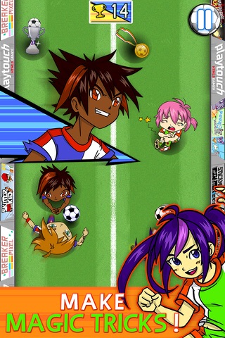 Yuki and Rina Football screenshot 4