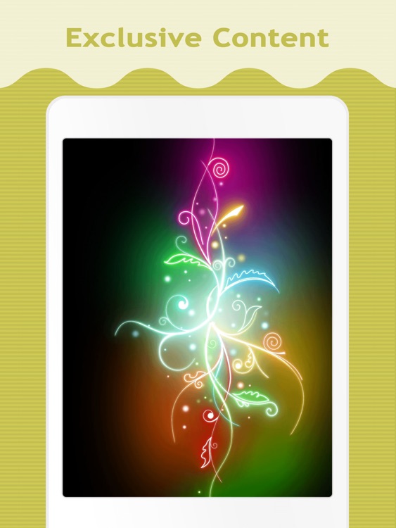 Neon Wallpapers for iPad screenshot-3