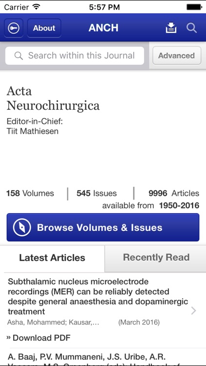 Acta Neurochirurgica