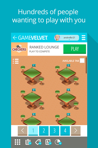 Checkers GameVelvet screenshot 2