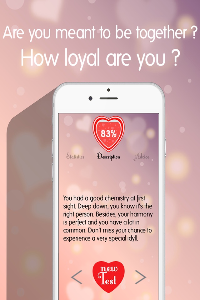 Love test to find your partner - Hearth tester calculator app screenshot 3