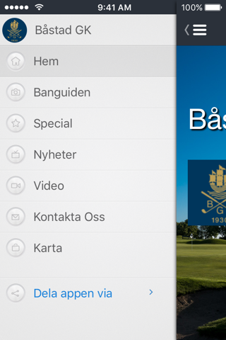 Båstad GK screenshot 2