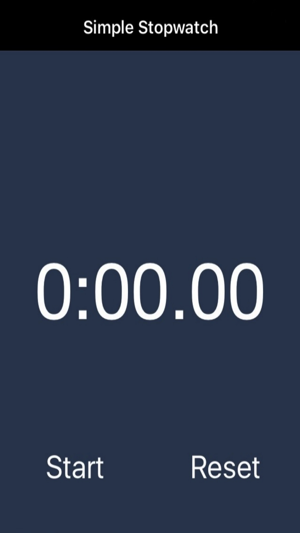 Simple Stopwatch App(圖2)-速報App