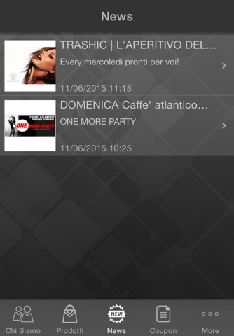 Caffè Atlantico Bologna screenshot 3