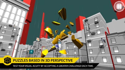 How to cancel & delete Perfect Angle: The best puzzle game based on optical illusions. from iphone & ipad 3