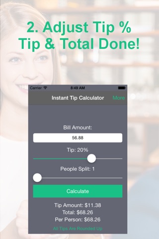 Instant Tip Calculator - Quickly Generate Gratuity screenshot 3