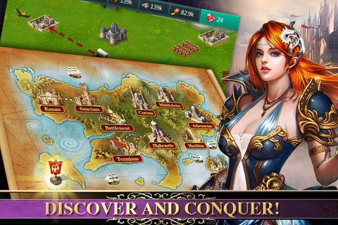 Empire and Glory : War of Clans & Invasion screenshot 2