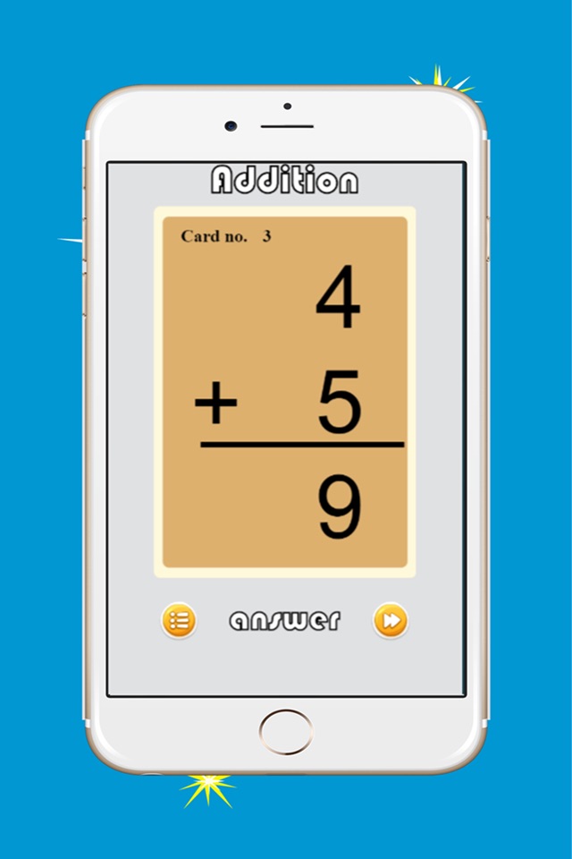 Addition and subtraction math facts flash cards for kids (0-9,0-18,0-100) screenshot 4