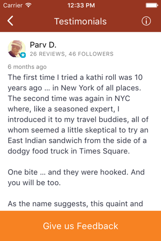 The Kathi Roll Express screenshot 4