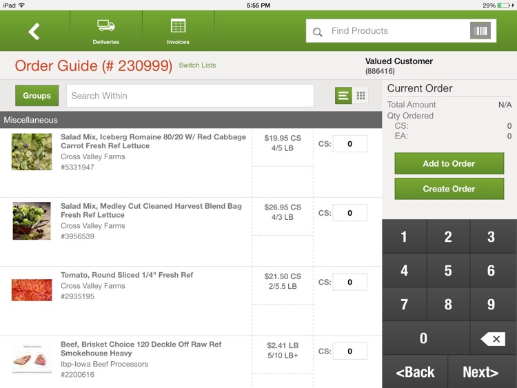 US Foods for iPad