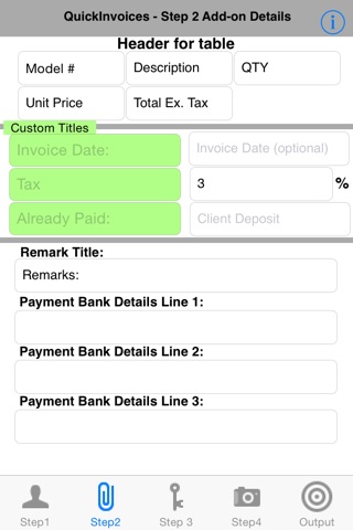 QuickInvoices screenshot 4