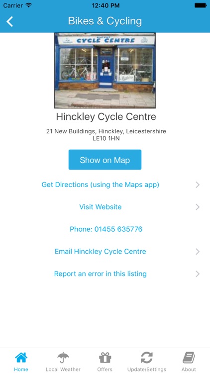 Hinckley App - Leicestershire - Local Business & Travel Guide