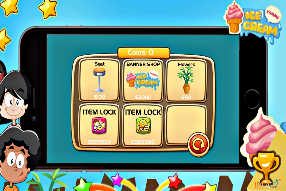Ice Cream Maker - Kids Cooking Games FREE screenshot 2