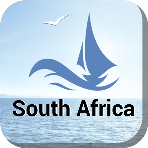 South Africa offline nautical charts for boating cruising and fishing