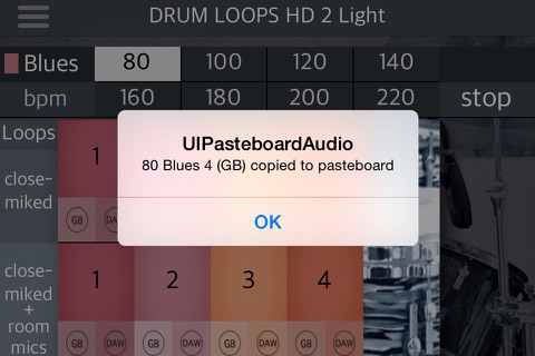 Drum Loops HD 2 Light screenshot 4