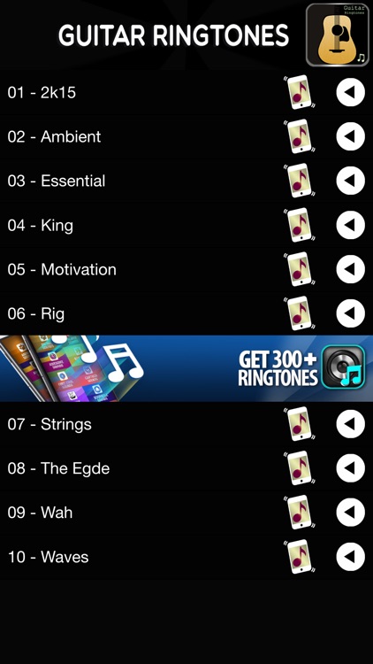 Guitar Ringtones and Popular Tunes –  Music Sounds