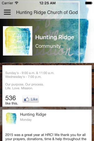 Hunting Ridge Church screenshot 2