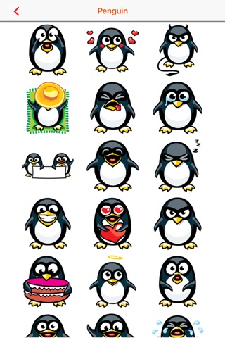 Penguin Emojis screenshot 2