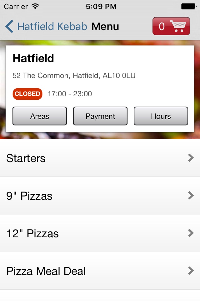 Hatfield Kebab screenshot 2