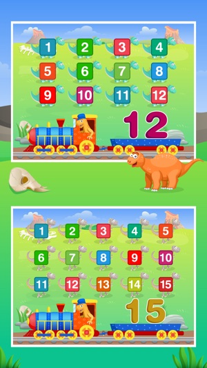 Dinosaur Number Train Game for Kids Free(圖4)-速報App