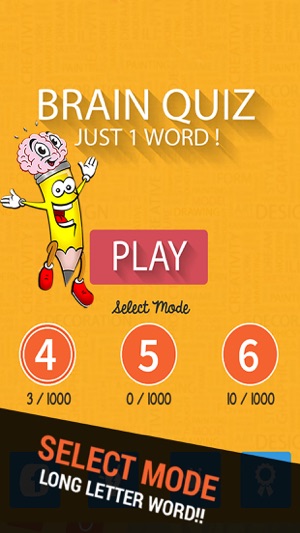 Brain Quiz - Just 1 Word(圖1)-速報App