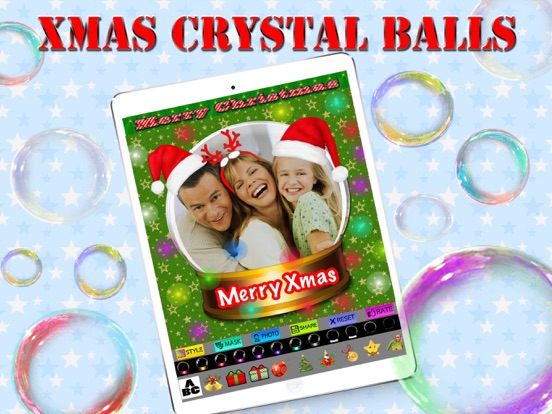 Christmas Photo Frames and Crystal Ballsのおすすめ画像1