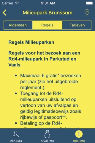 Milieu App screenshot 2